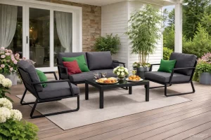 Алюминиевая садовая мебель с порошковым покрытием