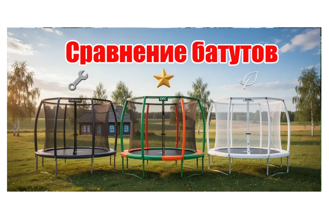 Сравнение батутов