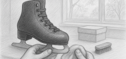 Как подготовить ледовые коньки к хранению?