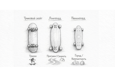 Как выбрать скейтборд в 2026 году