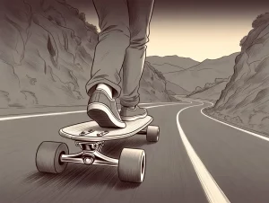 Лонгборд для скоростных спусков и дальних дистанций