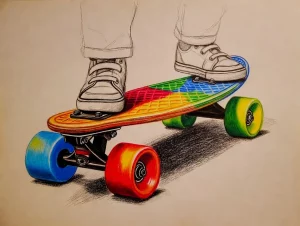 Компактный пенниборд для подростков